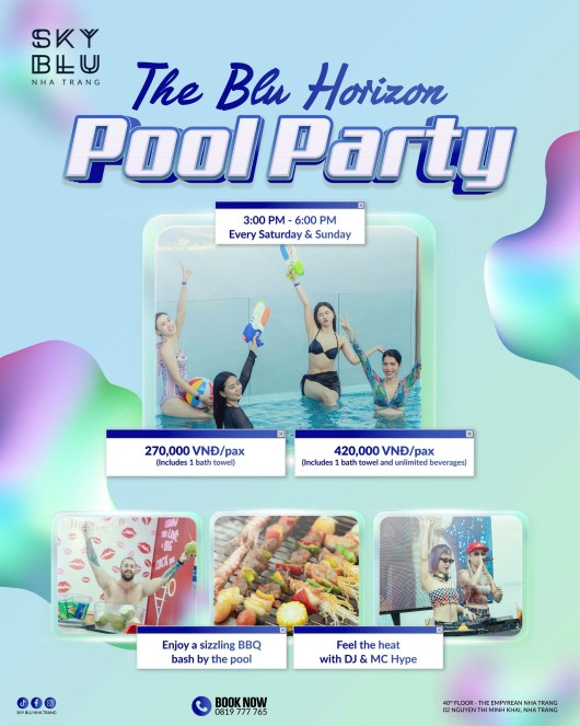 THE BLU HORIZON POOL PARTY