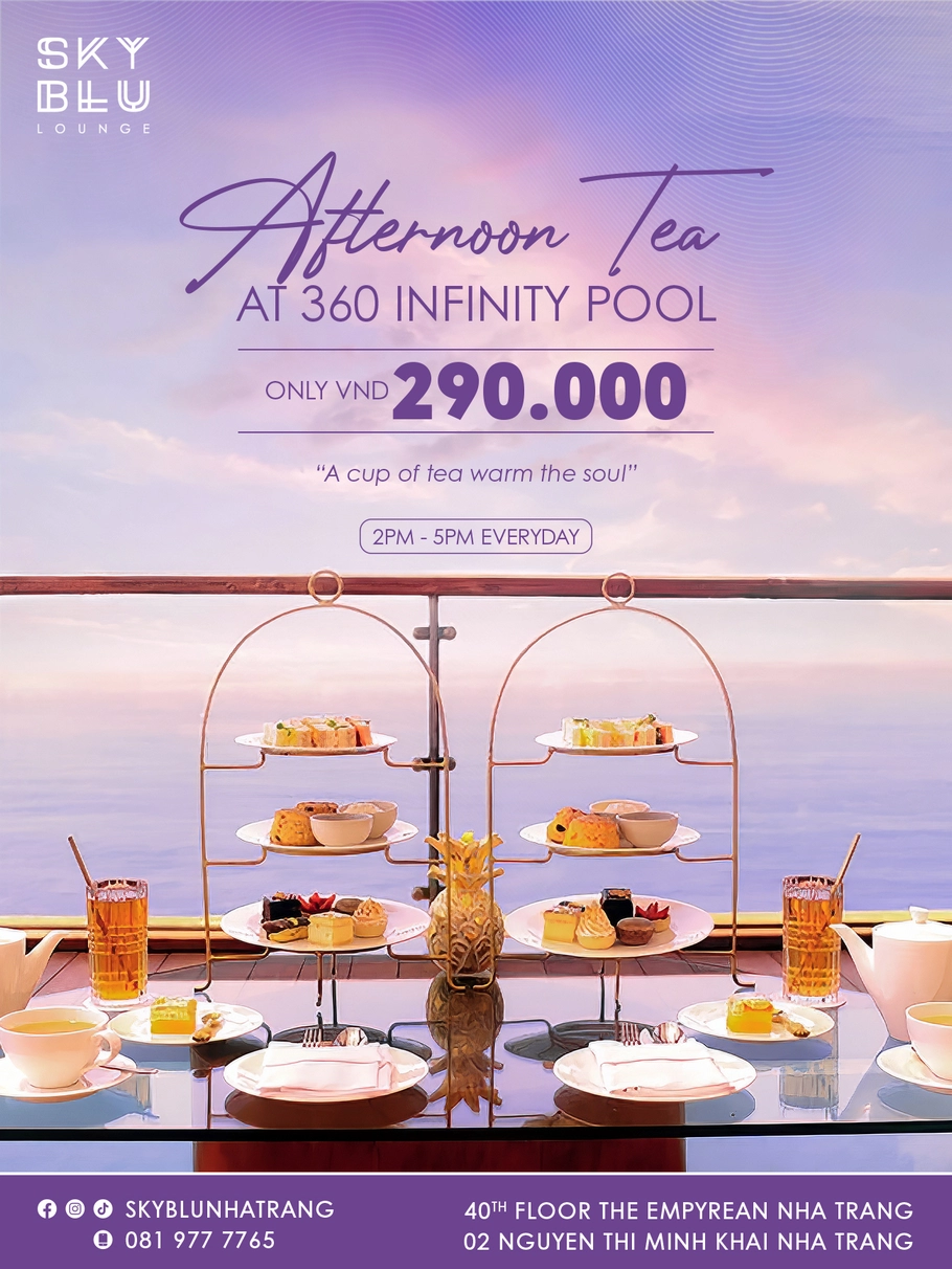 Afternoon Tea At 360 Infinity Pool