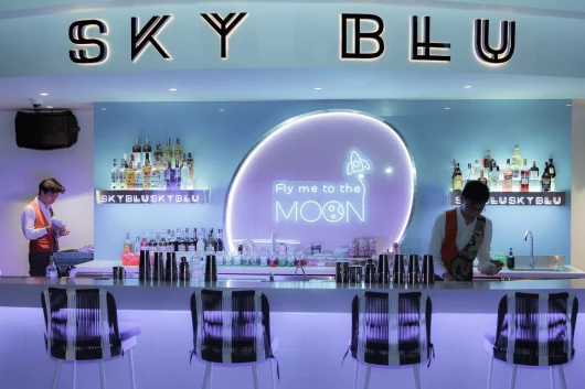 Sky Blu By Night