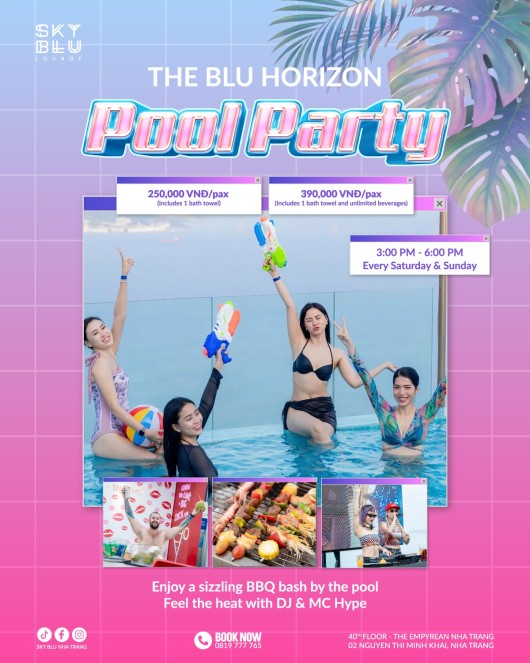 THE BLU HORIZON POOL PARTY