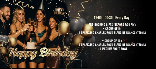 CELEBRATE YOUR BIRTHDAY IN STYLE AT SKY BLU NHA TRANG: EXCLUSIVE GIFTS FOR ADVANCE BOOKINGS!